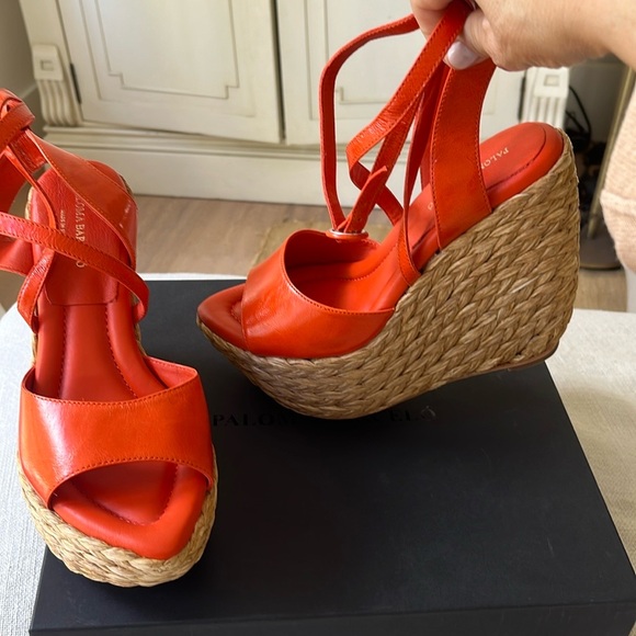 Revolve NWT Paloma Barcelo High Platform Wedge Espadrille Comfortable SEXY ❤️🔥 - Picture 11 of 13